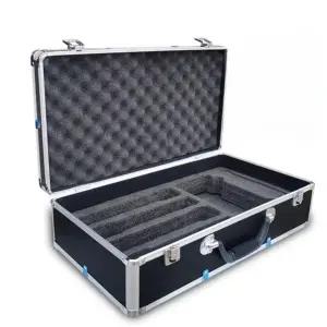 마이크보관함 마이크 4구 방송용 장비 알루미늄박스