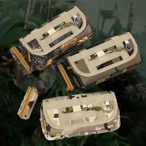 초코링샵 밀리터리 지휘관 군대감성 초등 남아 다용도 수납 필통