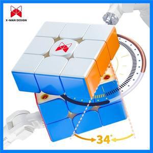 QiYi X-Man 토네이도 V3M 3x3 3 버전 자기 매직 스피드 큐브 Qiyi XMD 토네이도 V3 M 퍼즐 장난감 선물용