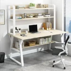 독서책상 책꽂이 선반 독서 중형 세트 데스크탑 이동식 공부