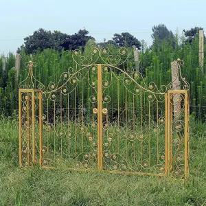 엔틱 철제 대문 기둥 정원 빈티지 별장 울타리 휀스