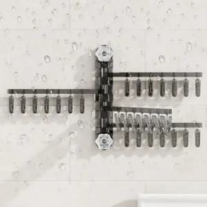 베란다 욕실 빨래걸이 미니 흡착식 건조대 행거 (WFJ6DK7)