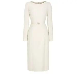 [롯데백화점]제이제이지고트 펄 슬리브 보트넥 H라인 원피스 GPAM0OP901