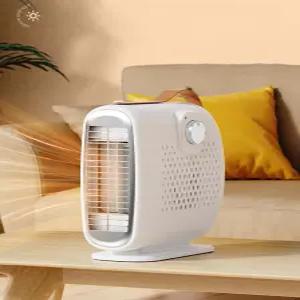 무선온풍기 충전식 난로 무소음 히터 휴대용 차박 팬히터
