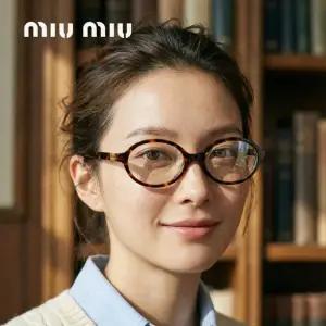미우미우 안경 리가드 라이트/허니 하바나 명품안경테 MU 01XV 19P101