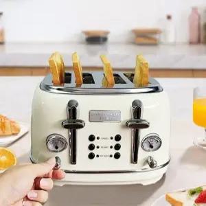 토스트기 4구 토스터기 토스토기 토스터 베이글 토스팅