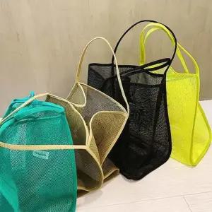 메쉬 여름가방 숄더백 여름가방 수영장가방 여성숄더백 여자숄더백