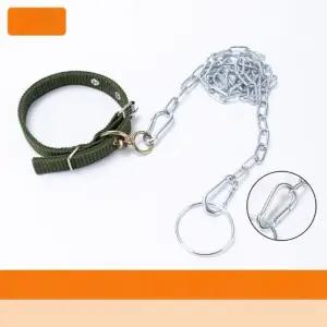 시골개 리트리버 리드줄 쇠줄 진돗개 대형견 쇠사슬 목줄