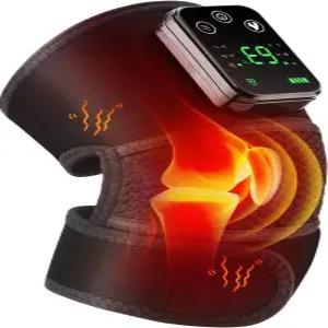 온열 무릎 마사지기 어깨 팔꿈치 를 위한 무선 충전식 패드 마사지를 통한 관절염용 보호대