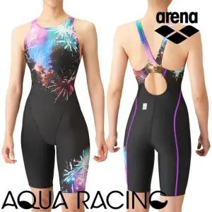 아레나 여자 경기용 5부 반전신 수영복 F156724 선수용