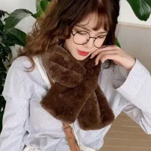 겨울 따뜻한 퍼머플러 털목도리 기모 방한 넥워머 W9AF23E