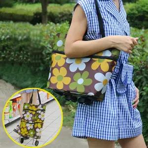 유치원 마트장바구니 캐리어 시장 다용도바구니 보조가방 인기상품 추천 휴대용 장바구니