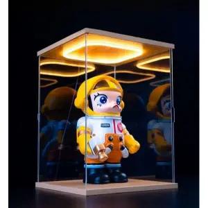 조명 아크릴 피규어 진열장 보관함 박스 장식장 길이 너비 높이 10x10x30 cm