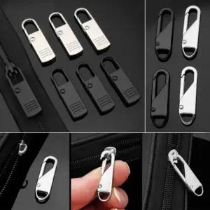 4종 금속 지퍼 고리 손잡이 고장 수리 수선 교체 셀프 실버지퍼고리