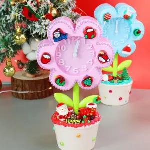 [하프클럽/]플라워 시계 택1 빨강 5개 크리스마스