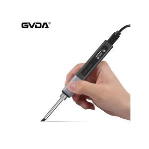 납땜 인두 키트 용접 무연 휴대용 가능 히터 스마트 섭씨 재작업 스마 와이어 가스