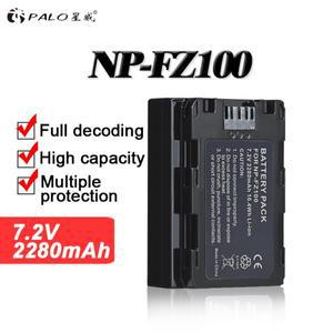 1-4pcs 2280mAh NP-FZ100 NP 배터리 + LCD 듀얼 USB 충전기 소니 A6600 a7m3 a9