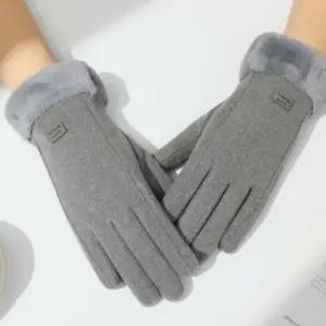 여성 털장갑 겨울 스마트폰 터치 중년 장갑 터치 여성 여자 아줌마 겨울 털