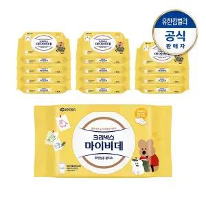 [크리넥스] 마이비데 키즈 다이노탱 40매X12팩