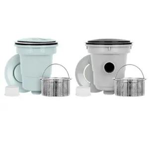 싱크대배수통 대형 185mm 싱크통 거름망 부속 세트 수리용 부엌 교체용 부품 주방