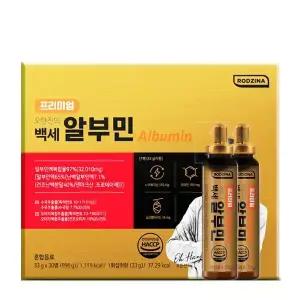 프리미엄 오한진의 백세 알부민 33g 30개입