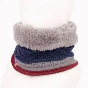 (사이즈-색상 FREE-네이비)캡틴 넥워머 어린이 목도리 겨울 방한 넥게이터 워머 겨울 넥워머 스카프 아동