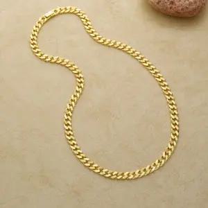 24k 순금 격샌딩 팔각 체인 목걸이 37.5g 10돈 금목걸이 선물 기념