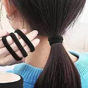 머리끈 고무줄 블랙 20P 여성 일체형