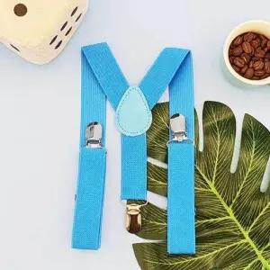 어린이 아동멜빵 서스펜더 키즈멜빵 컬러 파랑 WECAA44