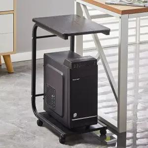 컴퓨터 본체 받침대 철제 2단