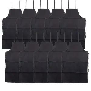 청앞치마 10개 데님 작업용 공방 미술 공예 원예