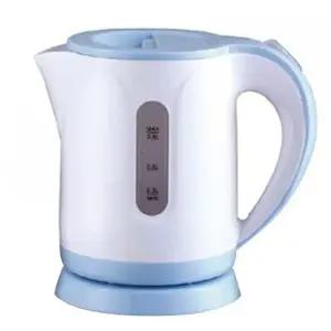 키친플라워 커피포트 전기포트 전기주전자 블루 0.8L