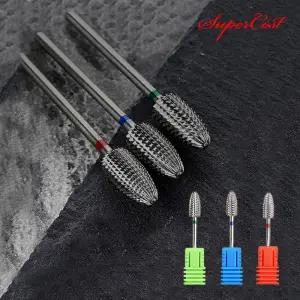 네일케어 전문가용 손발톱 케어 텅스텐 드릴비트 3종