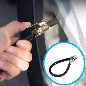 (제품선택 공기 주입기 노즐)차량용 펌프 노즐 공기 주입 타이어 호스 주입기 자전거 오토바이