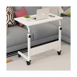 조절 높이 책상 사이드 테이블 600x400(60cm*40cm) 4가지 이동식 색상 바퀴형 800x400(80cm*40cm)