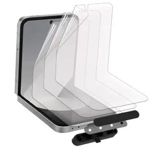 키큰기린 고투명 클리어 고광택 내부 액정 보호 필름 + 부착 가이드툴 플립6 플립6 플립7 FE