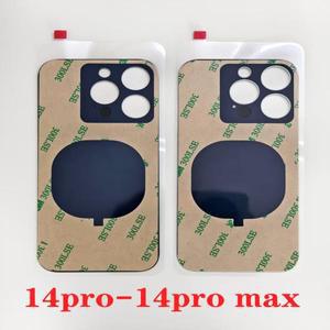 아이폰 14 프로 맥스 후면 유리 커버 패널 배터리 교체 부품 하우징 빅 홀 리어 글래스