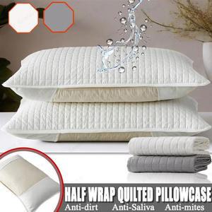 방지 진드기 얼룩 장벽 커버 하프 라이너 베개 보호 퀼트