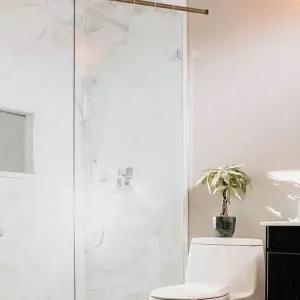 투명 PEVA 샤워 커튼 대 욕실커튼 방수커튼 욕조가림