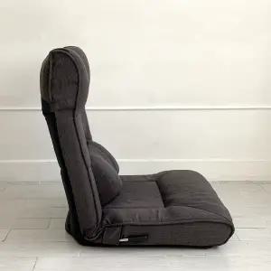 허리편한 등받이 입체 좌식의자 레버코락