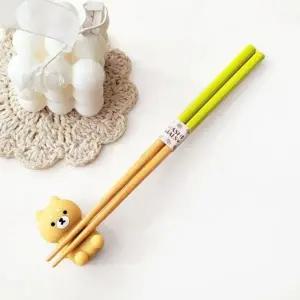 ( )캐릭터 받침대 젓가락 세트강아지