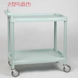 [열린세상] 다용도 병원 드레싱 2단 이동카트 Y-301A