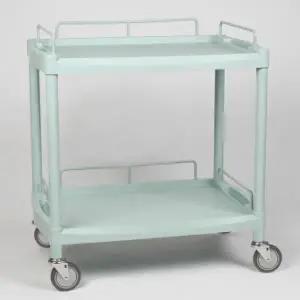 [열린세상] 다용도 병원 드레싱 2단 가드레일 이동카트 Y-301E