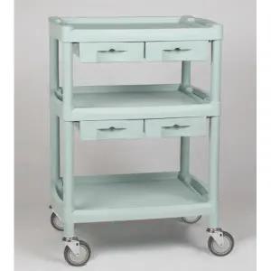 [열린세상] 다용도 병원 드레싱 3단 서랍 4칸 이동카트 Y-501C - 높이 930mm