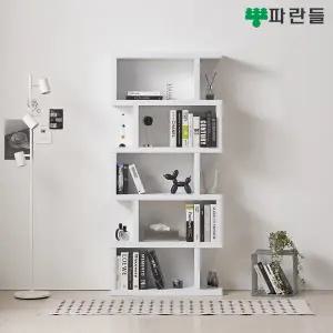 파란들가구 모듈 800 5단책장 인테리어책장 수납장식장