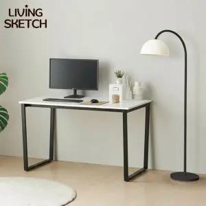 [리빙스케치] 퀴리 1200X700 책상[착불]E0등급 국내제작 학생용 사무용 컴퓨터 철제 책상