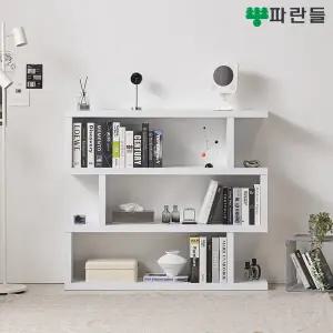 파란들가구 모듈 1200 3단책장 인테리어책장 수납장식장