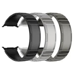 갤럭시워치 울트라 47mm 호환 커넥프리 프라임 링크 이지핏 메탈 시계줄 스트랩 공구없이 길이조절 커넥터