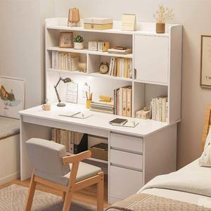 책장책상세트 상단책장 서랍장 학생 책상위 책장책상 파티클보드 책상세트 일체형책상 원목