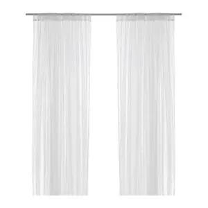 [룽스]LILL 커튼 한쌍 화이트커튼 280x250cm